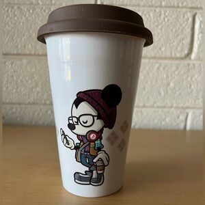 Disney Parks Mickey Hipster Travel Mug by Jerrod Maruyama